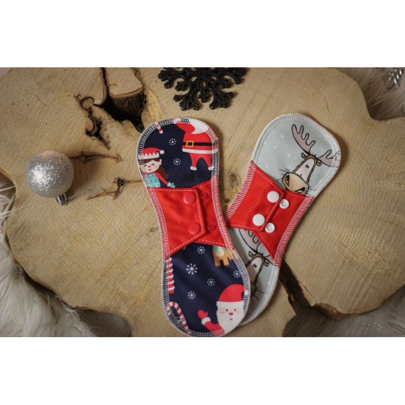  Moose head and santa claus - Sanitary pads - Ready to ship